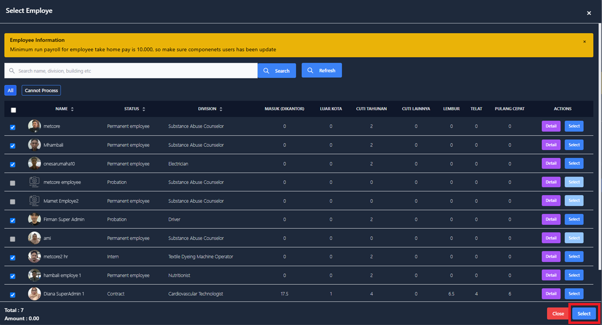 Docs Version Dropdown