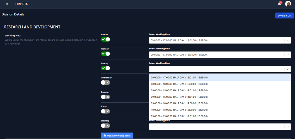 Docs Version Dropdown