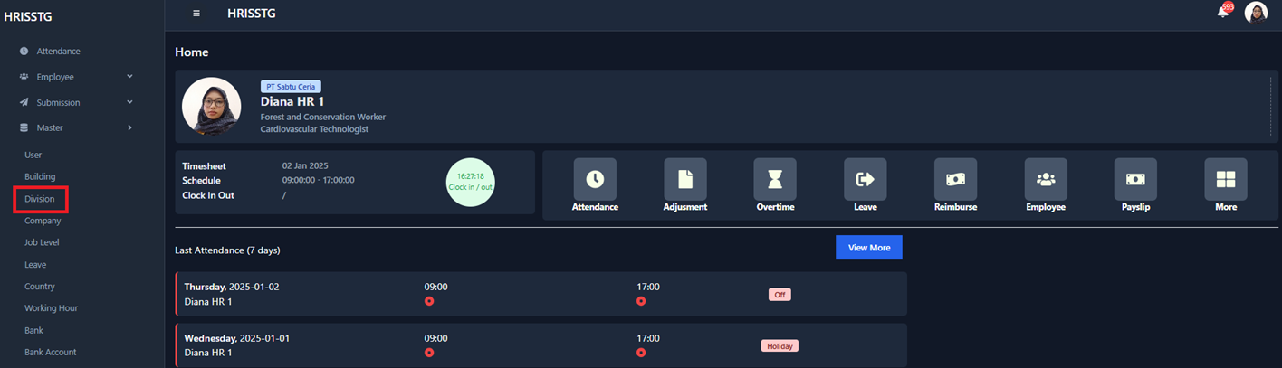 Docs Version Dropdown